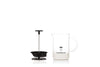Latteo Milk Frother 250ml - Glass/Black