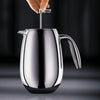 Columbia French Press Coffee Maker, Double Wall, 4 cup, 0.5L Chrome