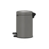 Pedal Bin NewIcon 3 Litre - Mineral Concrete Grey