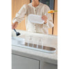 SinkStyle Organiser and Drying Tray - Mineral Fresh White