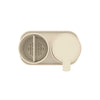 ReNew Bathroom Accessory Set - soap dispenser, toothbrush holder and tray - Soft Beige