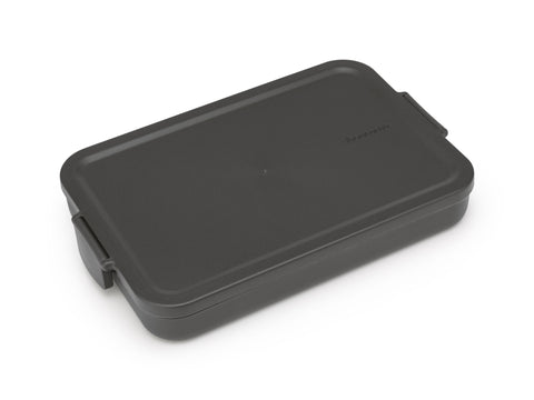 Make & Take Lunch Box, Flat - Dark Grey