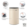 Touch Bin New 40 litre - Soft Beige