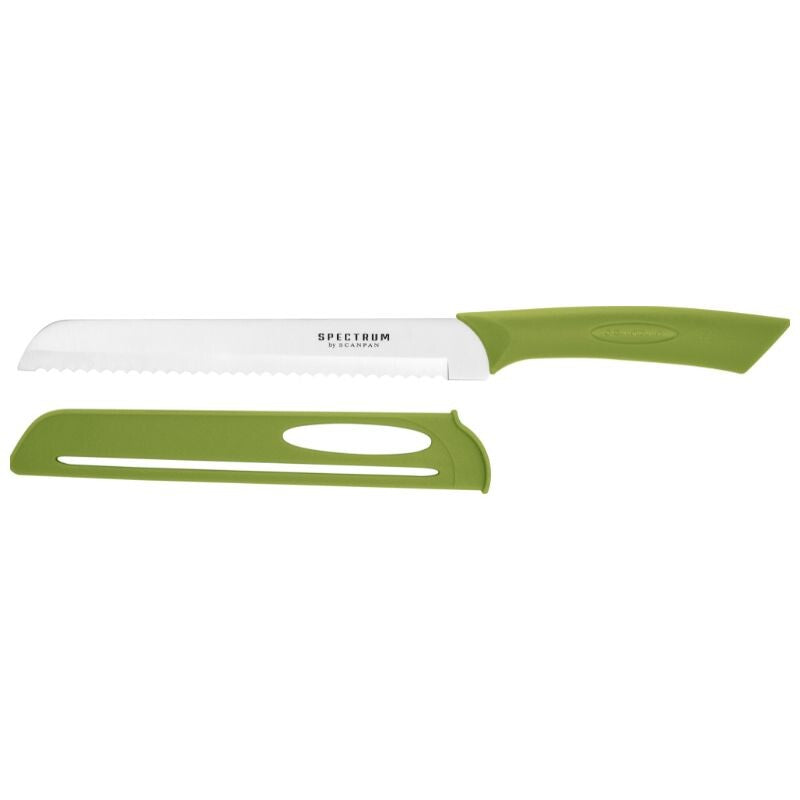 Spectrum 20cm Bread Knife -Spinach Green