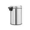 Wall Mounted Bin NewIcon 3L Matt Steel