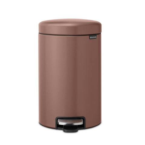 Pedal Bin NewIcon 12 litre - Satin Taupe