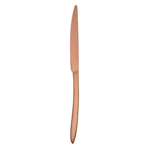 Mono Orca Mat Copper Table Knife - Set of 12
