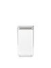 Tasty+ Square Canister 1.6 litre - Light Grey Lid