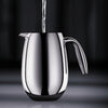 Columbia French Press Coffee Maker, Double Wall, 4 cup, 0.5L Chrome