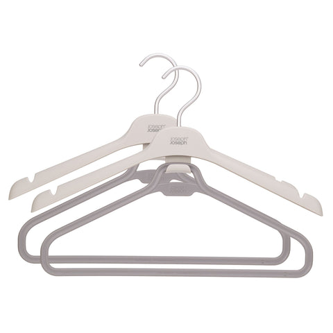Orderly™ Set of 2 Long Garment Hangers Ecru