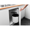 Built-in Bin, 15 litre - White