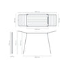 HangOn Drying Rack Too, 22 metres - White