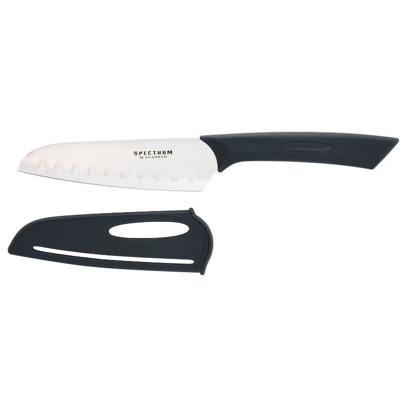 Spectrum 12.5cm Santoku Knife - Black