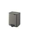 Bo Pedal Bin 7 Litre - Platinum