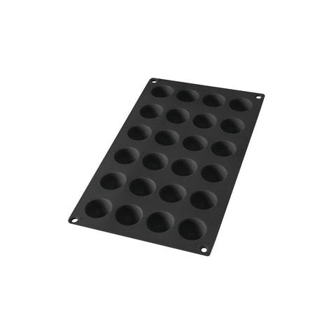 Semi-Sphere Mould - 24 cav - Black