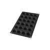 Semi-Sphere Mould - 24 cav - Black