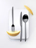 Orca Mat Black Dessert Spoon - Set of 12