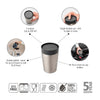 Make & Take Insulated Cup, 200ml - Dark Grey