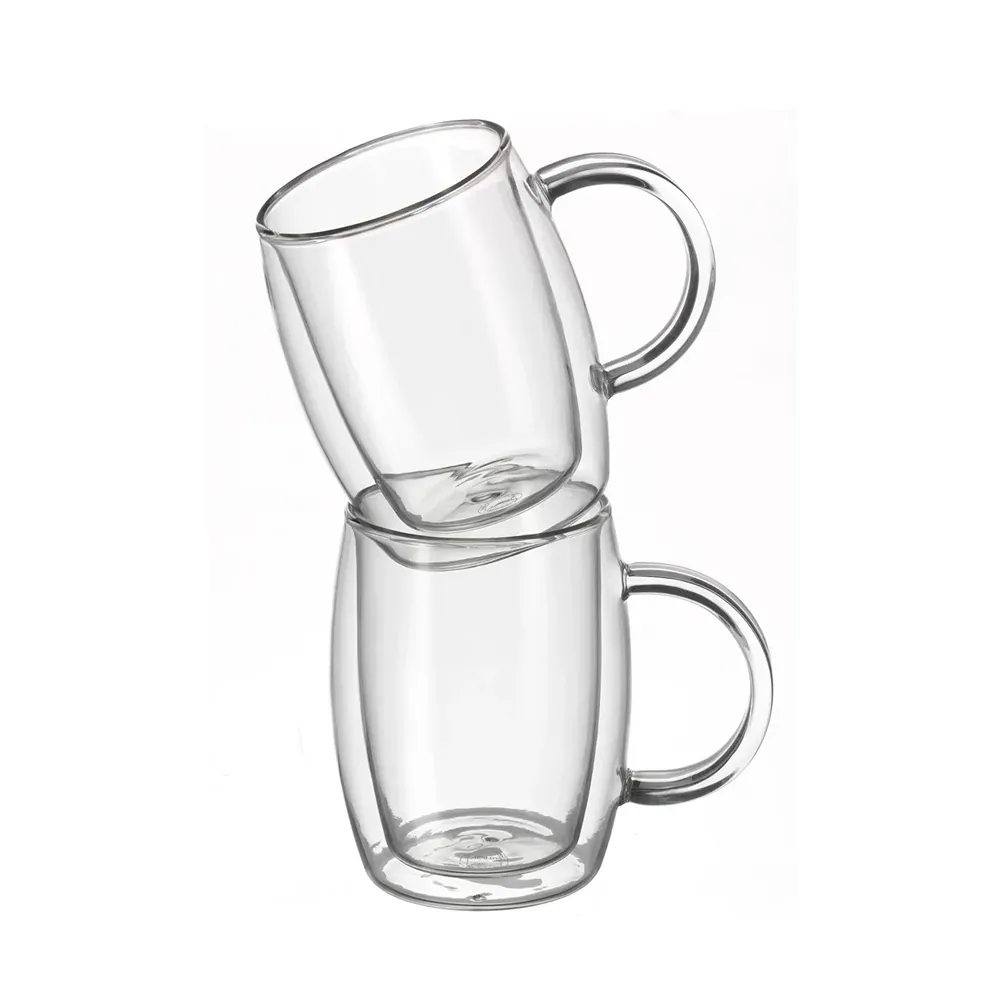 Brau Twin Wall Mug 2 Piece Set, 500ml
