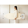 Ironing Board C, 124x45 cm, Solid Steam Iron Rest - Ecru