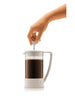 Brazil French Press Coffee Maker 3 Cup, 0.35L - White