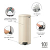 Pedal Bin NewIcon 30 Litre - Soft Beige