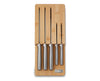 Elevate™ Steel Knife Set with In-Drawer Bamboo Storage Tray