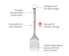 GrillOut™ Stainless-Steel BBQ Turner with Extending Handle