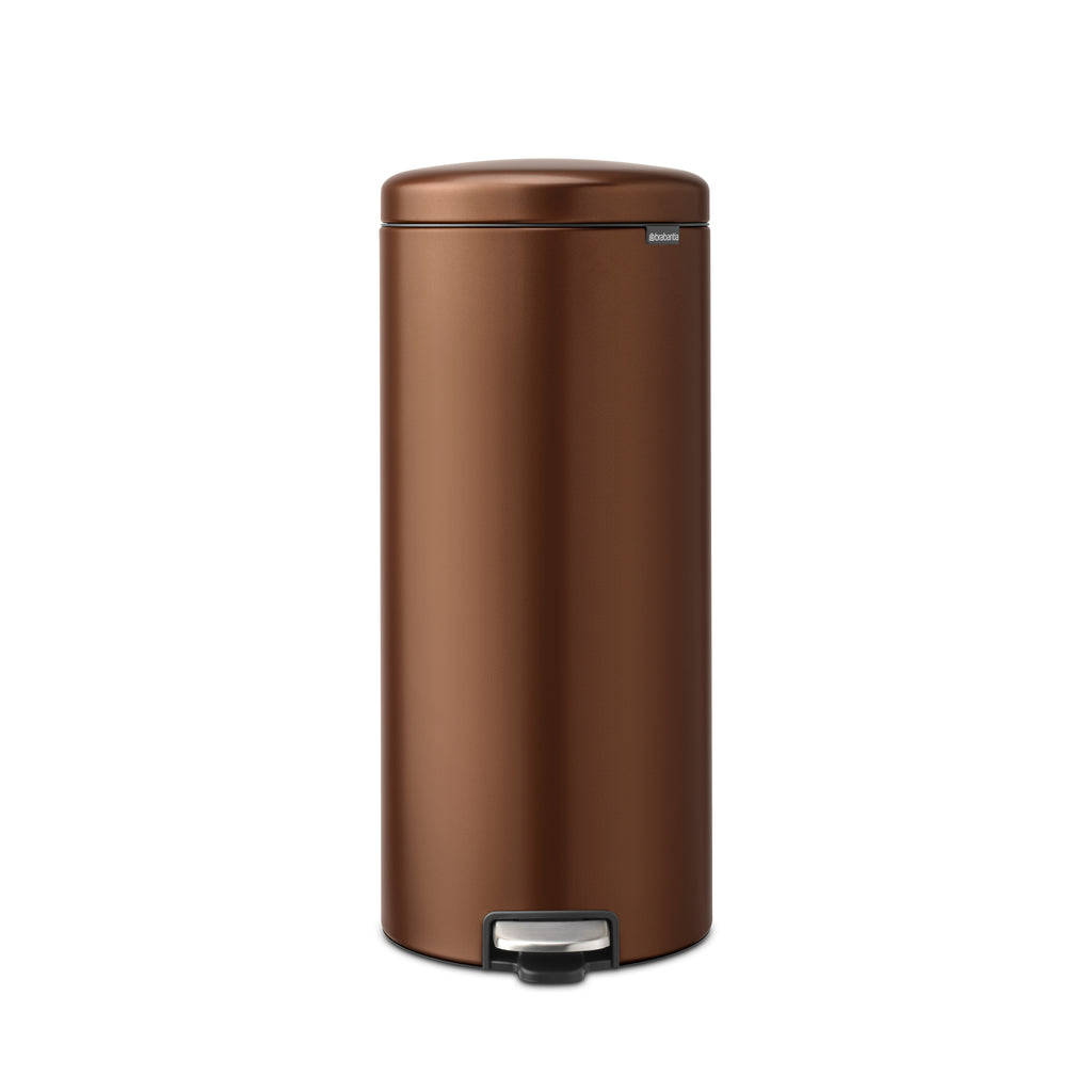 NewIcon Pedal Bin 30 litre Soft Closing Plastic Inner Bucket