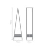 Linn Clothes Rack, Compact - White