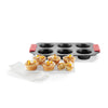Non-Stick Muffins Mould - 6 cav - Red