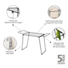 HangOn Drying Rack Too, 18 metres - Matt Black