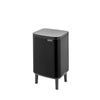 Bo Waste Bin Hi 7 litre - Matt Black