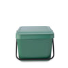 Sort & Go Stackable Waste Bin 20 litre - Fir Green