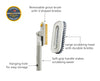 CleanTech™ 2-in-1 Tile Scrubber Tool