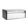 Fall Front Bread Bin - Brilliant Steel