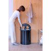 Laundry Bin 55 litre, Selector - Matt Black with Dark Grey Lid