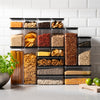 Set of 20 Storage Jars, 5 x 1L / 6 x 1.2L / 6 x 0.5L / 3 x 2.6L