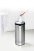 Laundry Bin 35L - Matt Steel