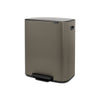 Bo Pedal Bin 60 litre - Platinum