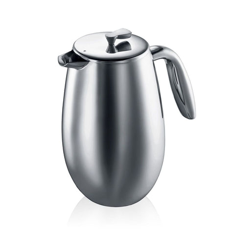 Columbia French Press Coffee Maker Double Wall 1L