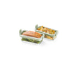 Air fryer Dual Rect. Glass Dishes 2pc