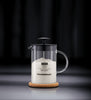 Latteo Milk Frother 250ml - Glass/Black