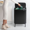 Bo Touch Bin Hi 60 litre - Matt Black