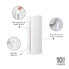 Toilet Roll Dispenser - White