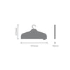 Steaming Clothes Hanger - Grey