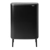 Bo Touch Bin Hi 2 x 30 litre - Matt Black