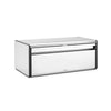 Bread Bin - Fall Front - Brilliant Steel