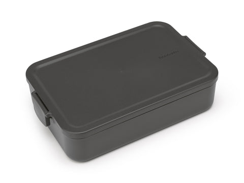 Make & Take Lunch Box Bento, Large - Dark Grey