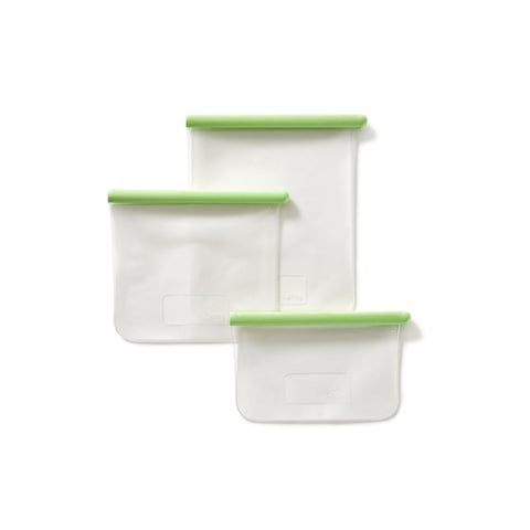 3pc Flat Reusable Bags
